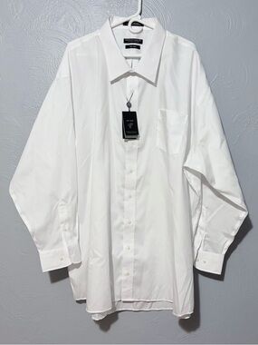 Forsyth of Canada The Freedom Shirt- Big and Tall Non Iron Button Down Shirt NWT